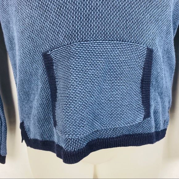 America Eagle Outfitters Hooded Sweater Blue - Picture 4 of 7